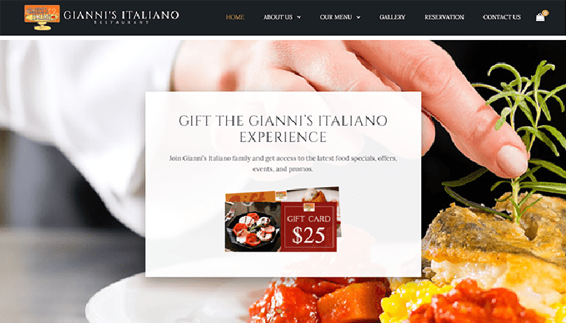Cafe Gianni | Tulumi Digital Marketing