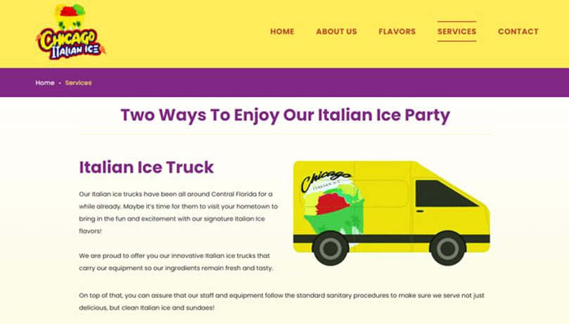 Chicago Italian ice | Tulumi Digital Marketing