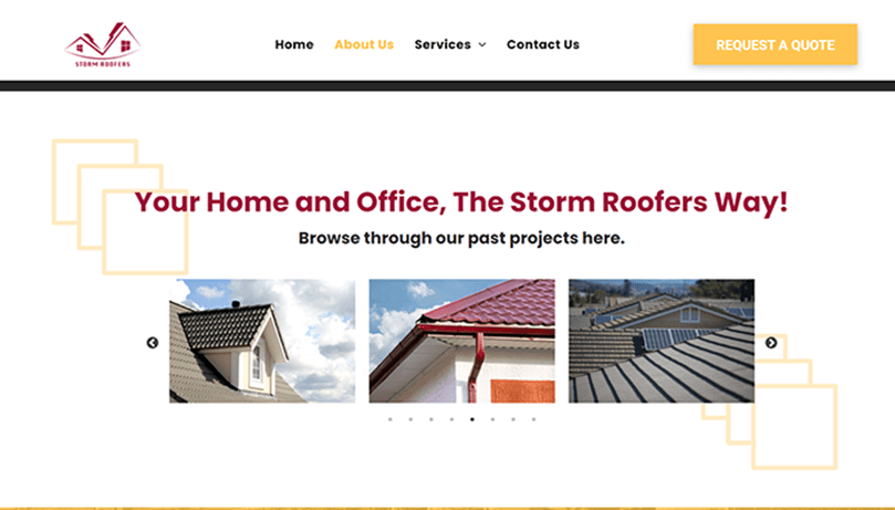 Storm Roofers | Tulumi Digital Marketing